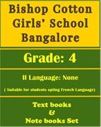 BCGS Std 4, II Lang None, Books, Notebooks Set AY 20-21