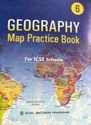 Geography Map Practice Book - 6